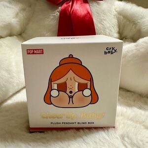 NEW! Pop Mart Cry Baby Plush Pendant Keychain ~ Blind Box